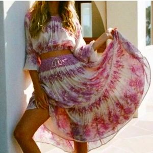 Spell and the gypsy Coco lei skirt lilac